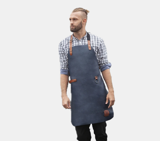 Leder-Schuerze