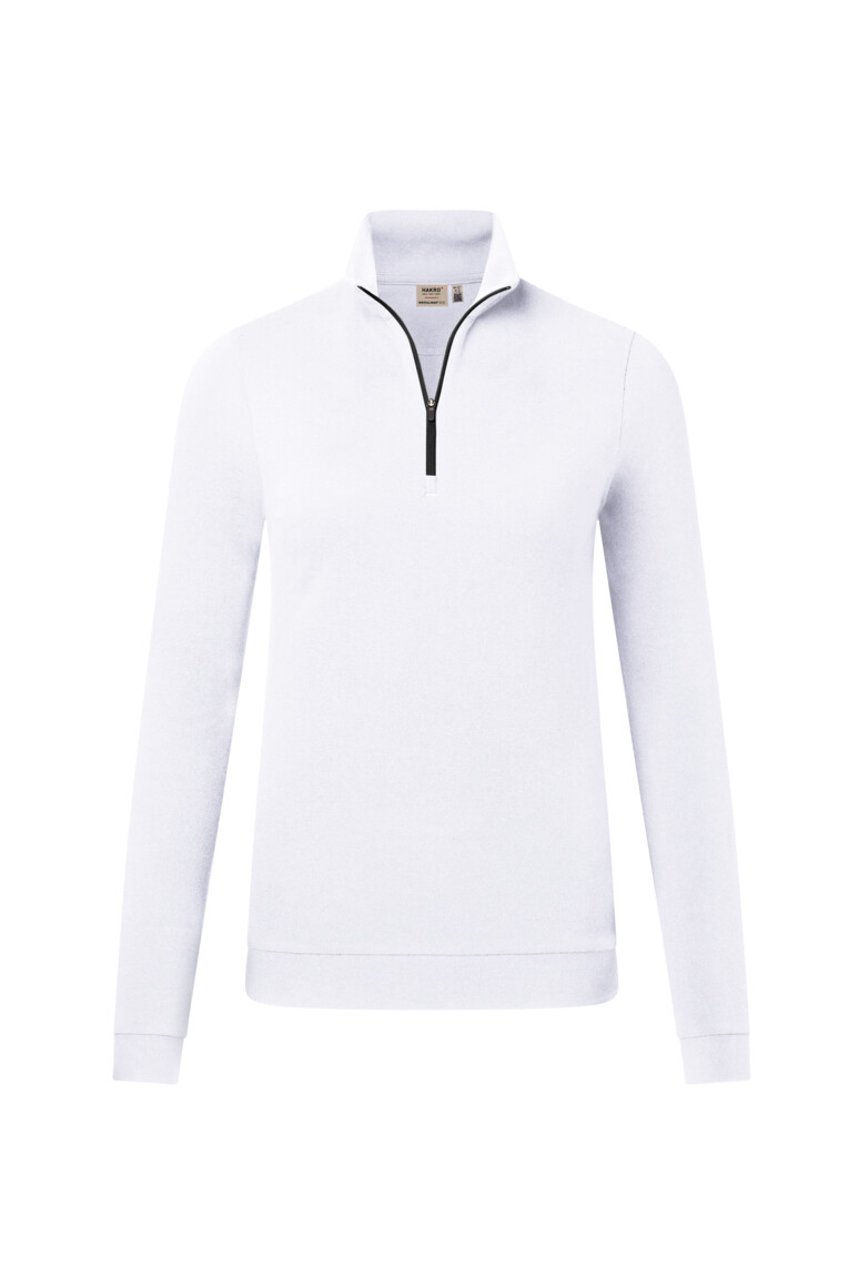 HAKRO HAKRO 335 Damen Zip-Longsleeve Piqué MIKRALINAR® ECO