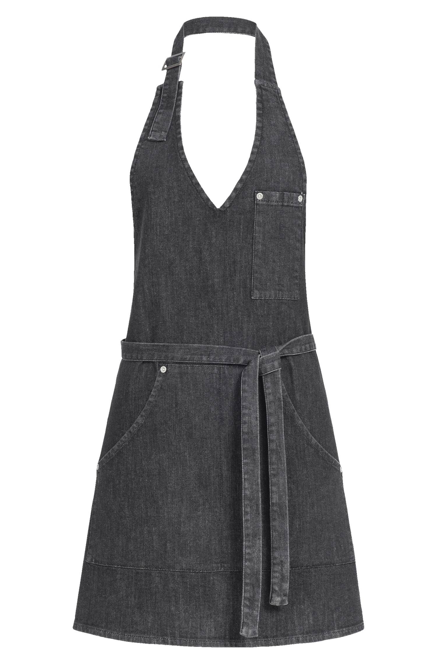 Greiff Damen-Latzschürze denim 70x61 cm