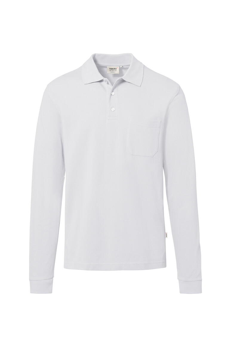 HAKRO HAKRO 817 Pocket-Longsleeve-Polo MIKRALINAR® ECO